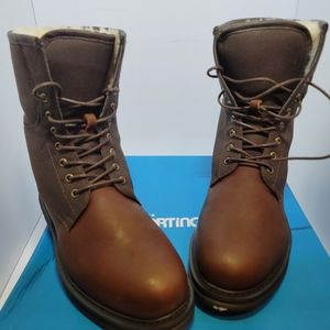 New Sporting Life Brown Boots Sz 9.5
